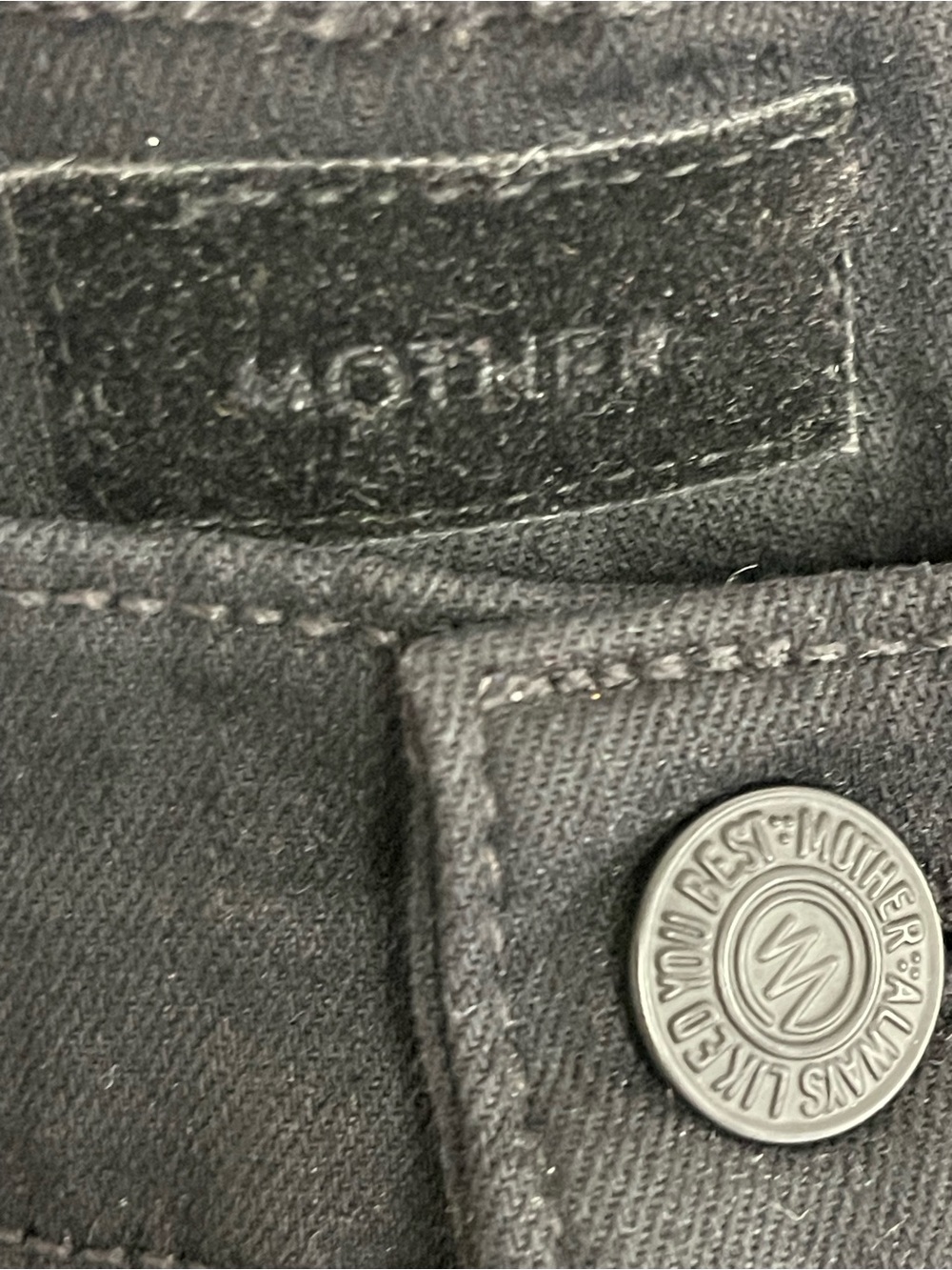 MOTHER INSIDER CROP STEP FRAY JEANS - GUILTY RACER. 26 - Picture 6 of 15